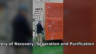 Geri Kazanım, Ayırma ve Arıtma Ekipmanlarının Müşteriye Teslimi