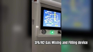 SF6/N2 Gaz Karıştırma ve Doldurma Cihazının Çalıştırılması