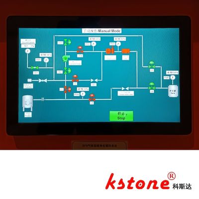 Fully automatic SF6 gas recovery device, vacuum compressor, with losses below 0.1%